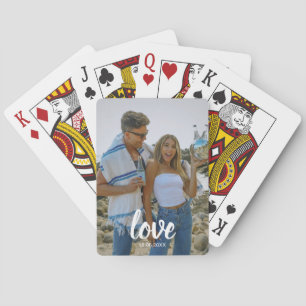 Custom Photo Love Script Playing Cards – Personali Playing Cards