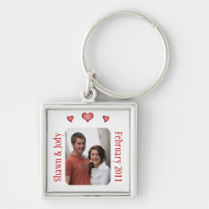 Custom Photo Love Valentine Keychain