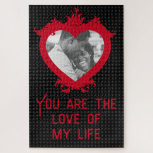 Custom Photo Love Valentine's Jigsaw Puzzle