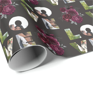 Custom Photo Love Wedding Wrapping Paper