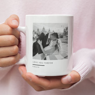 Custom Photo – Love You Forever Coffee Mug