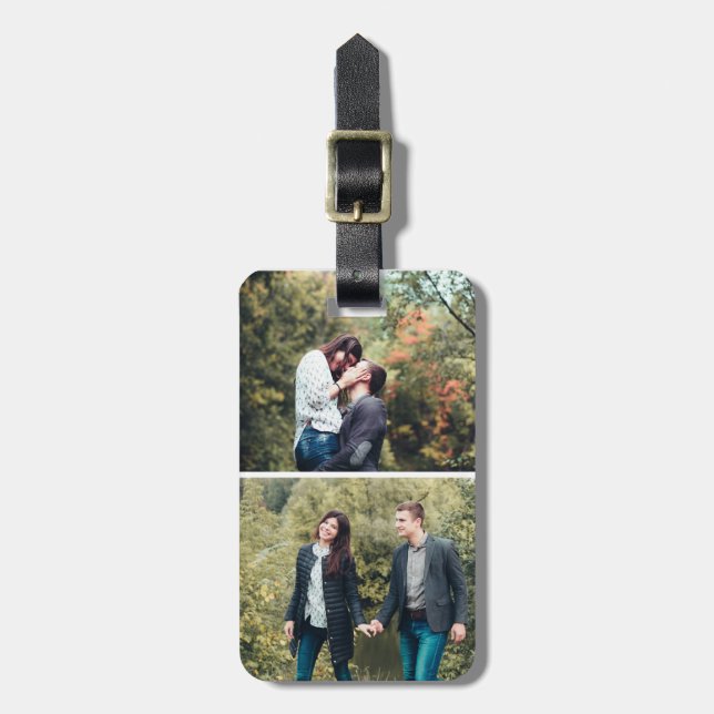 Custom Photo Luggage Tag (Front Vertical)