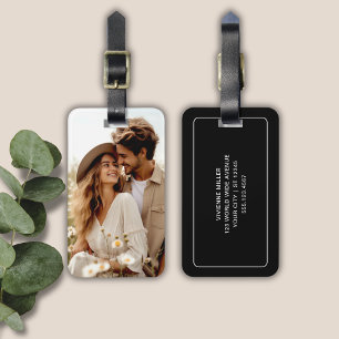 Custom Photo  Luggage Tag