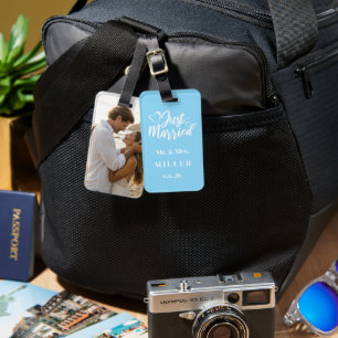Custom Photo Luggage Tag