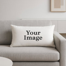 Custom Photo Lumbar Pillow