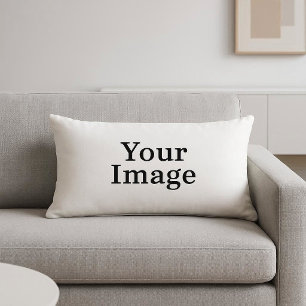 Custom Photo Lumbar Pillow