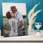 Custom Photo Make it Unique Wedding Anniversary Plaque<br><div class="desc">Add your favourite photo to customise and personalise this elegant photo plaque. Romantic and beautiful wedding or anniversary gift. 

Photo by Jessica Rockowitz from Unsplash,  thank you!</div>