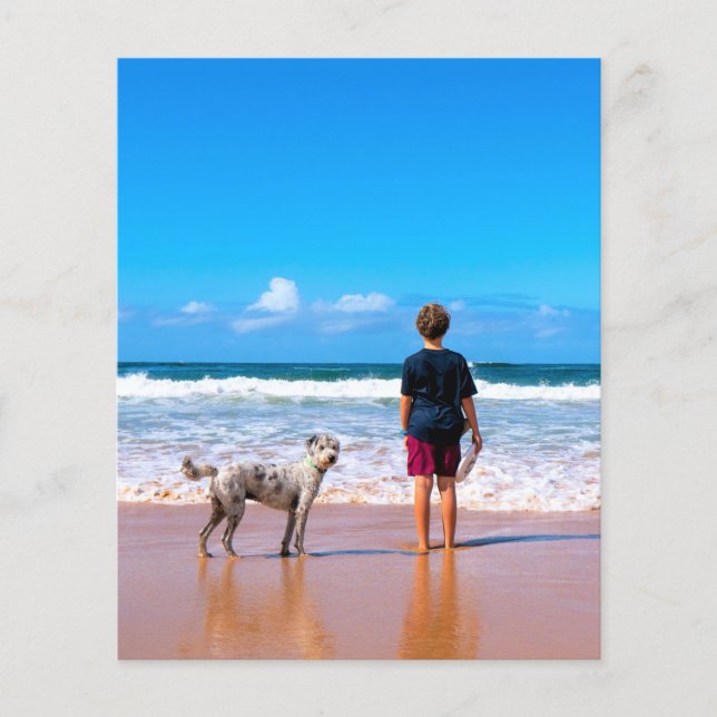 Custom Photo Make Your Own Design - I Love My Pet  Flyer (Front)