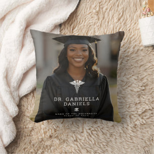 Custom Photo Medical School Doctor Graduation Cushion