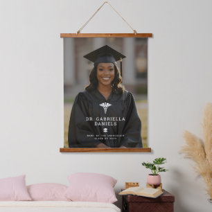 Custom Photo Medical School Doctor Graduation Hanging Tapestry