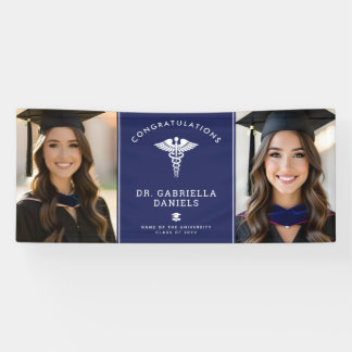 Custom Photo Medical School Doctor Nurse Graduate Banner