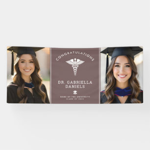 Custom Photo Medical School Doctor Nurse Graduate Banner