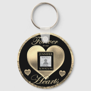 Custom Photo Memorial in Loving Memory Keychain