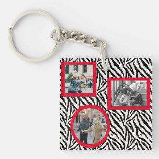 Custom Photo Memories Acrylic Keychain