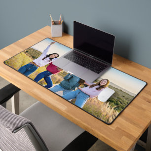 Custom photo memory desk mat