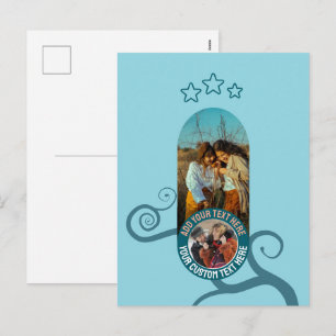 📸 Custom Photo & Message Card – Personalised Text