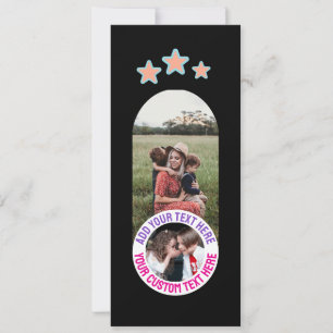 📸 Custom Photo & Message Card – Personalized Text