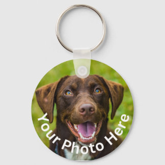Custom Photo Metal Keychain