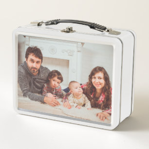 Custom Photo. Metal Lunch Box