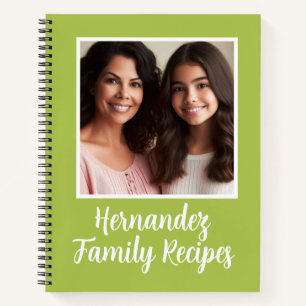 Custom Photo Mexican Family Recipes Book