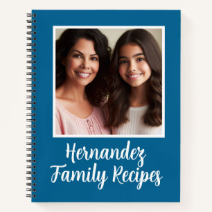 Custom Photo Mexican Family Recipes Book