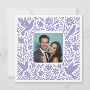 Custom Photo Mexican Otomí Tenango Save the Date I Invitation