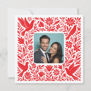 Custom Photo Mexican Otomí Tenango Save the Date I Invitation