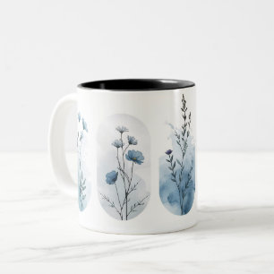 Custom Photo Modern Cool Elegant Create Your Own Two-Tone Coffee Mug