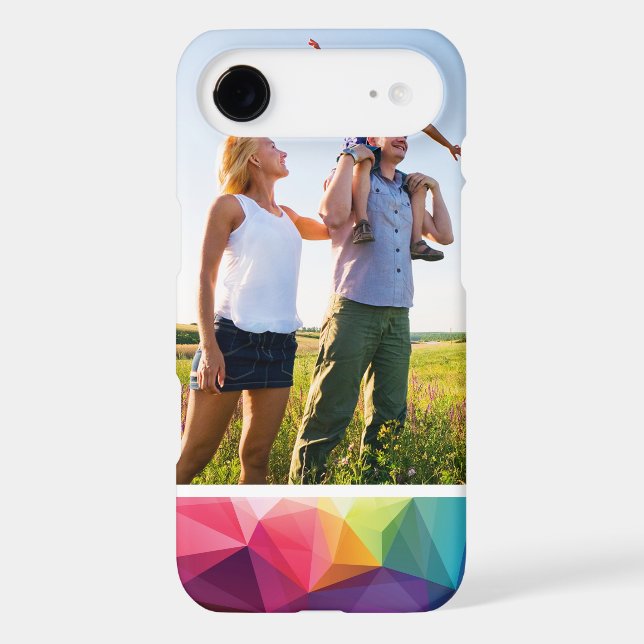 Custom Photo Modern Design Case-Mate iPhone Case (Back)