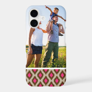 Custom Photo Modern ikat pattern