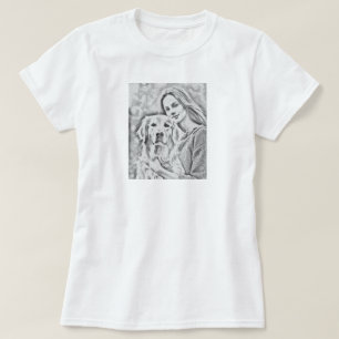 Custom Photo Modern Mum Mother's Day Sweatshirt T-Shirt