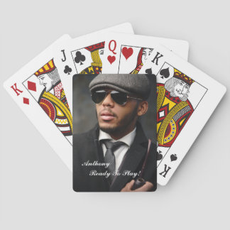 Custom Photo Modern Personalised  Playing Cards