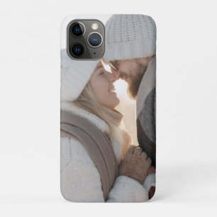 Custom Photo Modern Wedding Welcome iPhone 11 Pro Case
