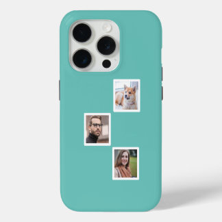 Custom Photo Monogram iPhone 15 Pro Case