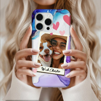 Custom Photo Monogram Name Your phone case