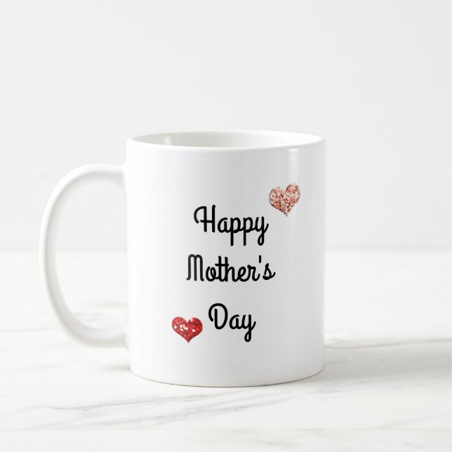 Custom Photo Mother's Day Coffee Mug (Left)
