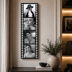 Custom Photo Movie Strip Wall Art, Hollywood  Canvas Print