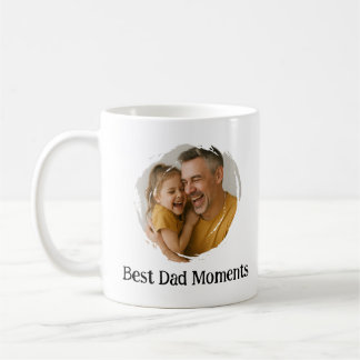 Custom Photo Mug – Best Dad Moments