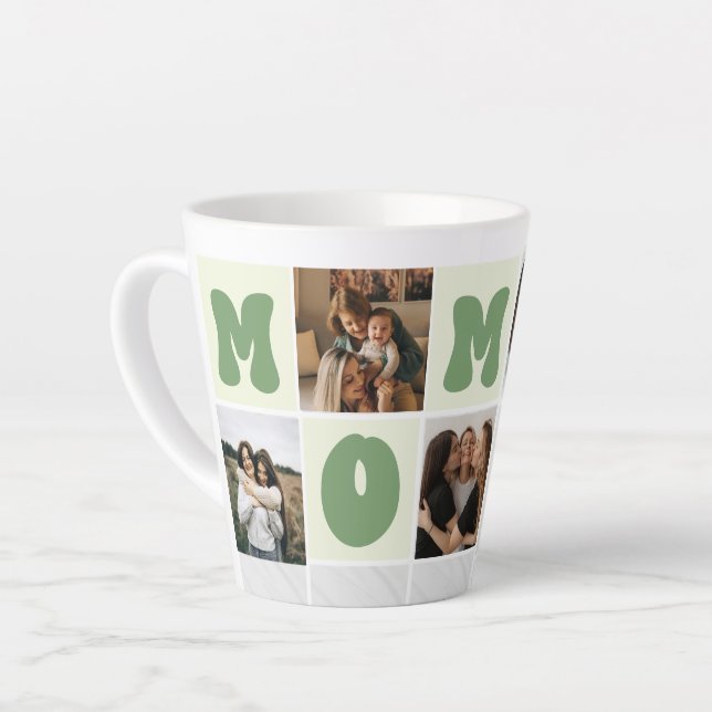 Custom Photo Mug for Mum – Personalised Gift  (Left Angle)