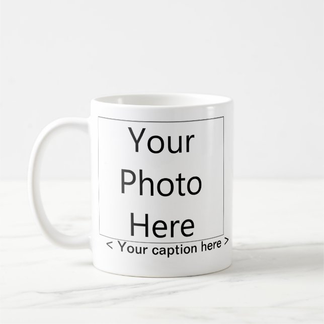 Custom Photo Mug (Left Handed) (Left)