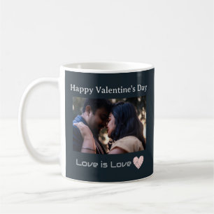 Custom Photo Mug True Love Story Never Ends
