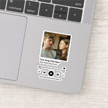 Custom Photo Music Player Personalised Song Gift