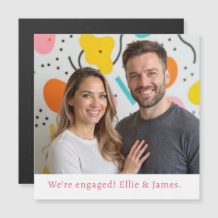 Custom Photo Name Engagement Announcement Script