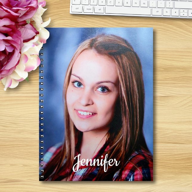 Custom Photo Name Text Personalised Notebook (Creator Uploaded)