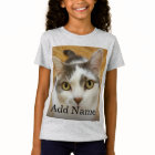 Custom Photo Name Text Personalized T-Shirt