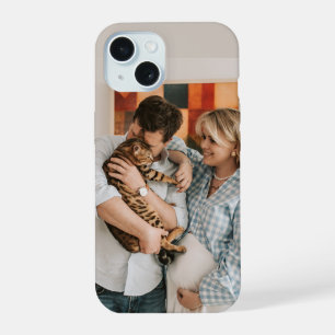 Custom photo natural colour personalised iPhone 15 case