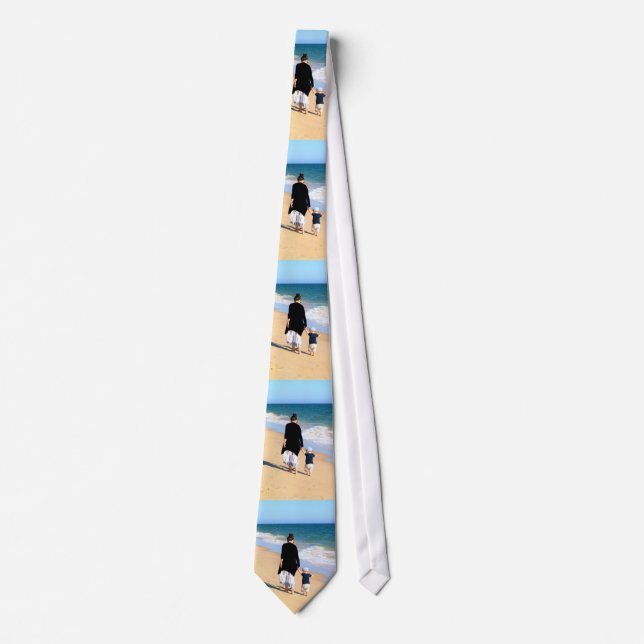 Custom Photo Neck Tie Gift with Your Photos (Front)