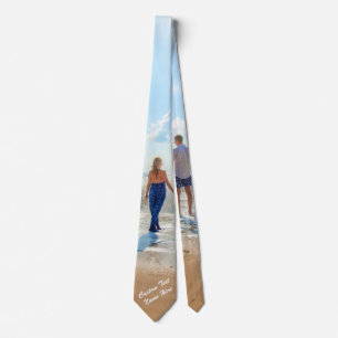 Custom Photo Neck Tie Gift Your Photos and Text