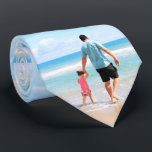 Custom Photo Neck Tie Personalised Your Design<br><div class="desc">Custom Photo Neck Ties - Your Own Design - Special - Personalised Family / Friends or Personal Tie Gift - Add Your Photo / or Text - Resize and move or remove and add elements / image with customisation tool. Choose / add your favourite font / text colour ! You...</div>