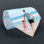 Custom Photo Neck Tie Personalised Your Design<br><div class="desc">Custom Photo Neck Ties - Your Own Design - Special - Personalised Family / Friends or Personal Tie Gift - Add Your Photo / or Text - Resize and move or remove and add elements / image with customisation tool. Choose / add your favourite font / text colour ! You...</div>